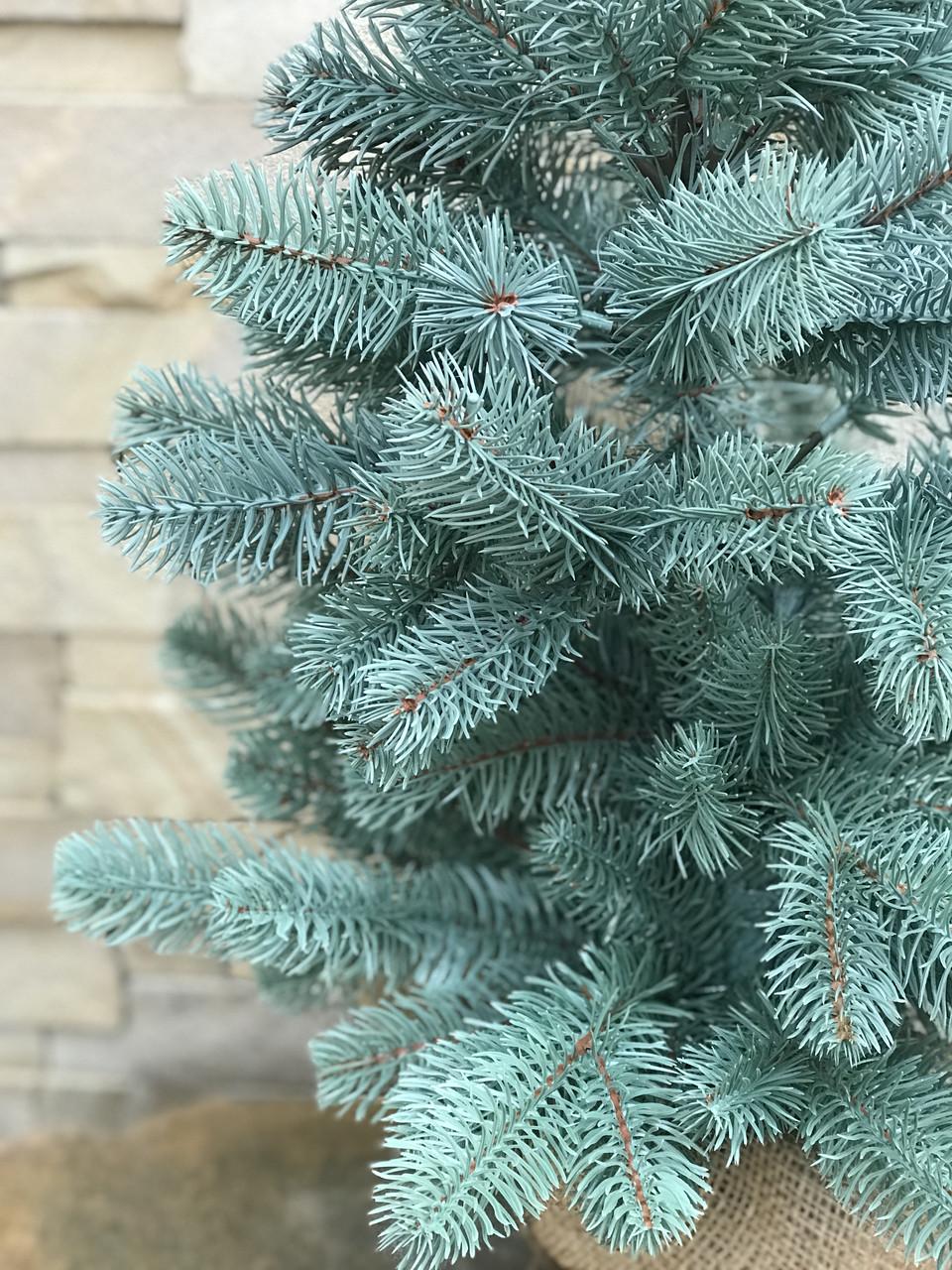 Ялинка лита SGH Premium в мішковині 70 см Блакитний - фото 6