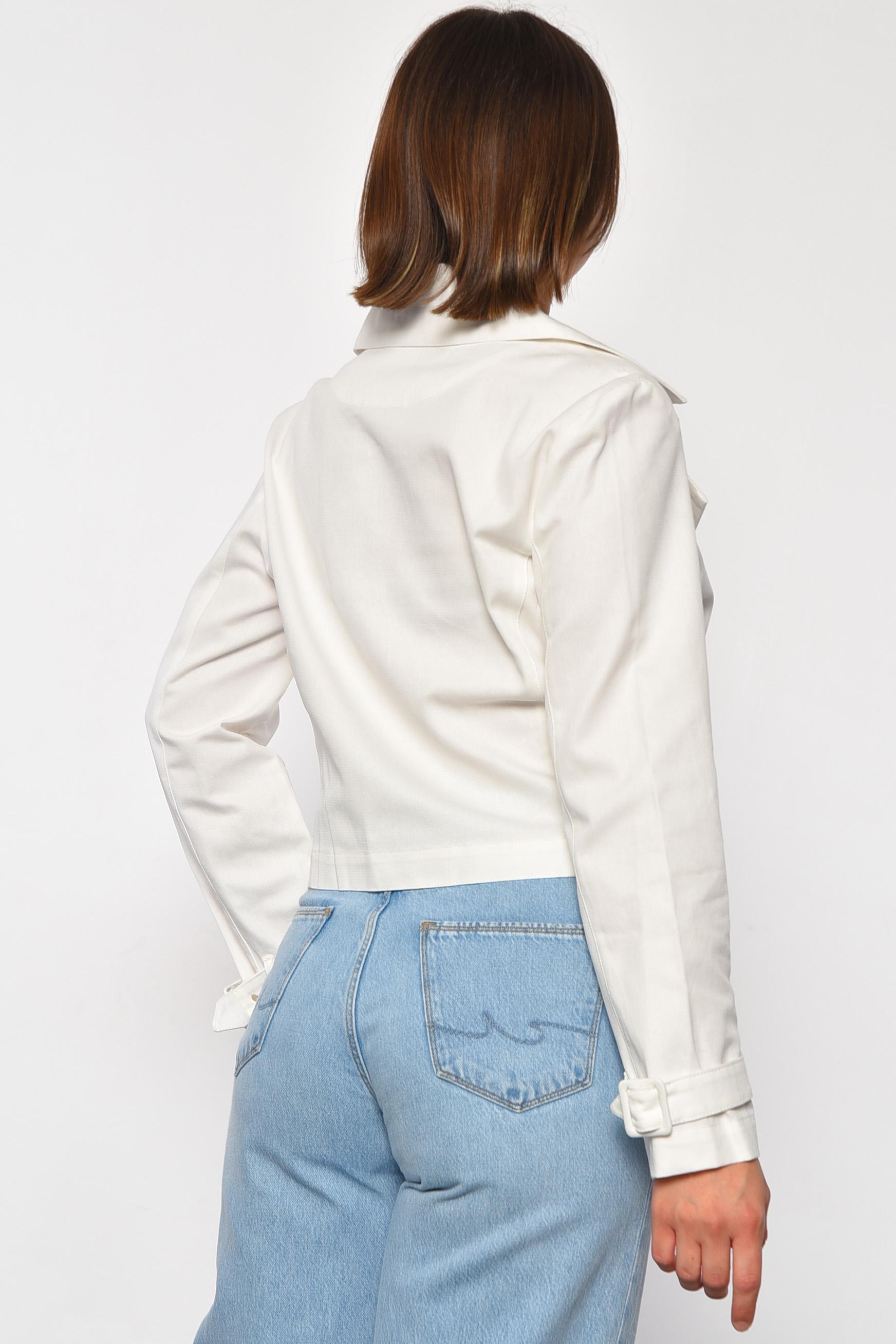 Пиджак женский р. 46 Белый (184391) - фото 3