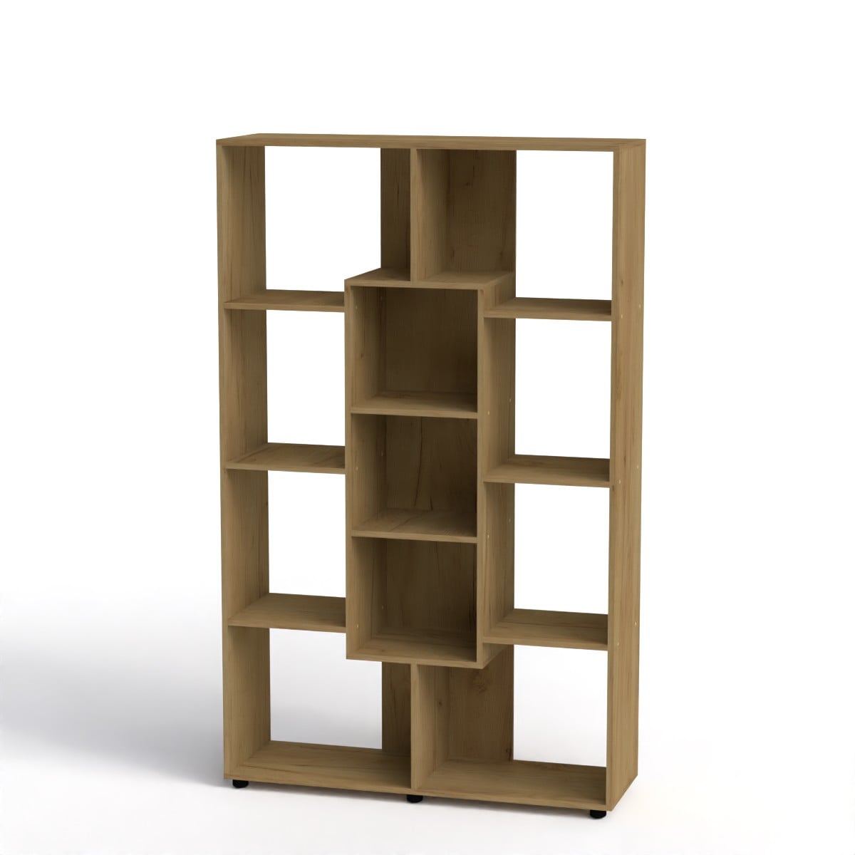 Стелаж для дому Компаніт КШ 4 110х350х179,6 см Дуб крафт золотий (66f00bd8e46f9163b526292e)