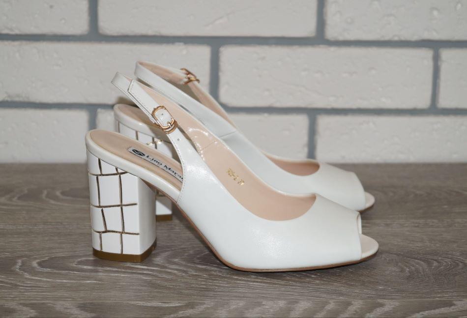 Босоножки Lino Marano р. 37 24 см Белый (30489-37)