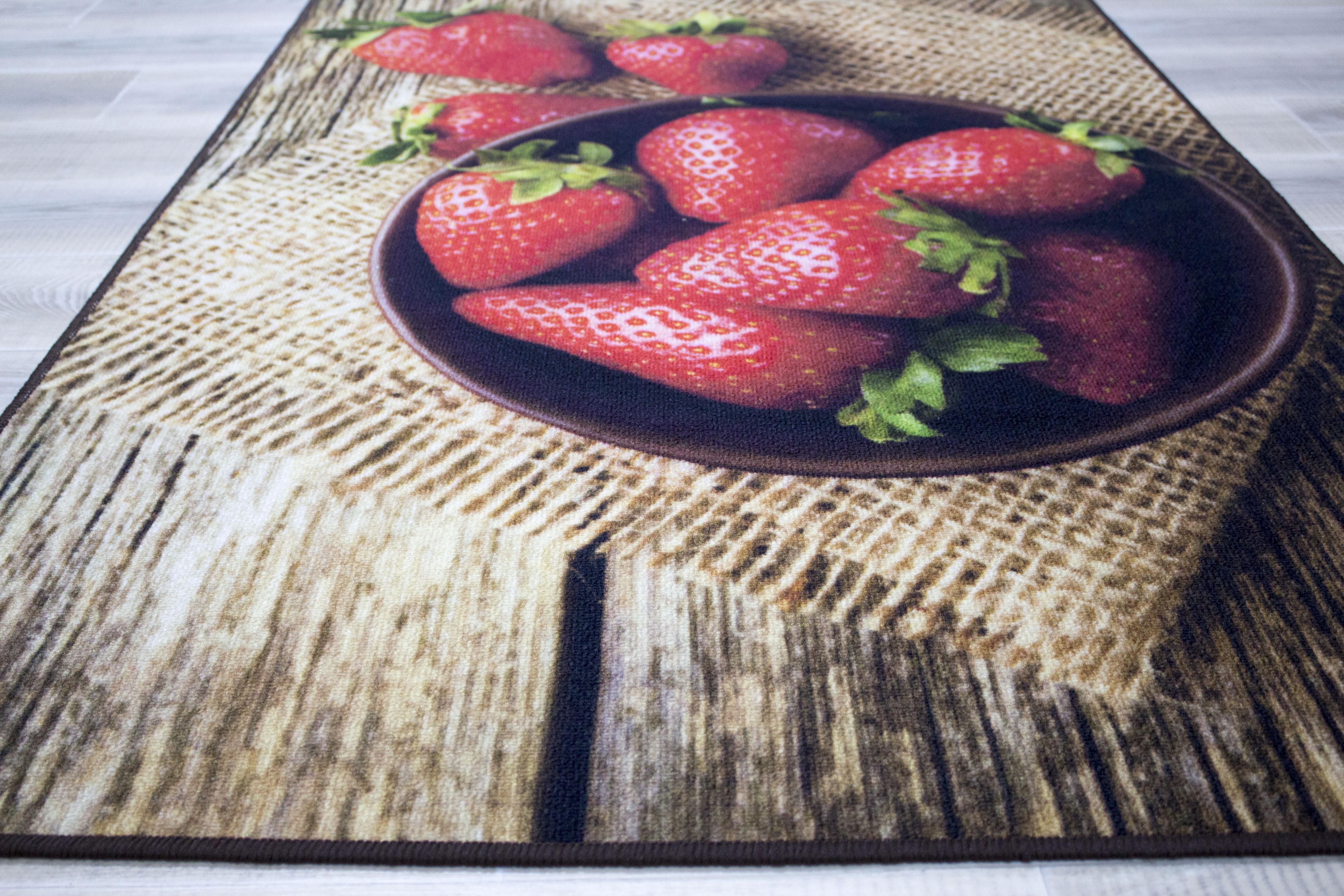 Коврик Print Digital 100x150 см Клубника (24170631) - фото 6