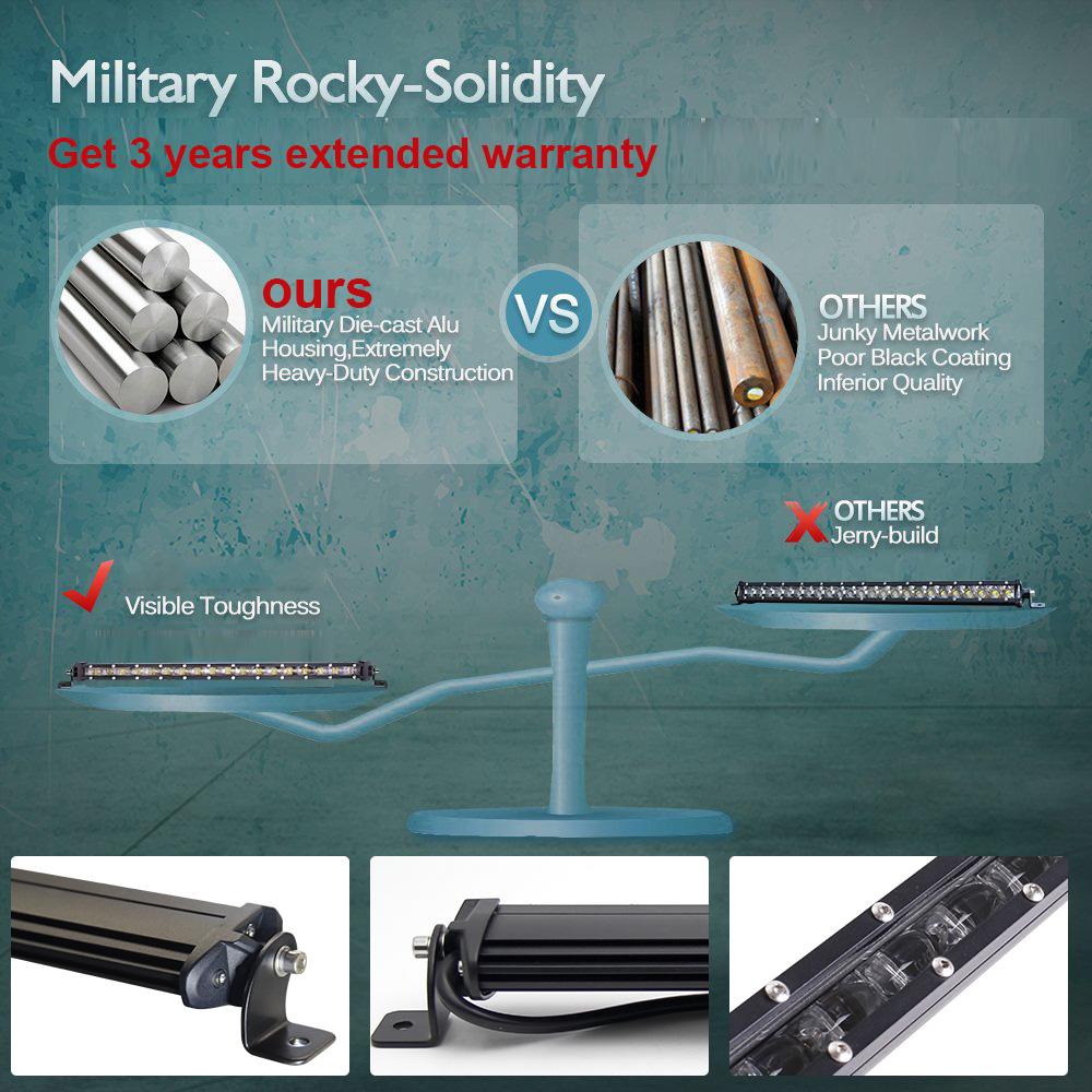 Тонка світлодіодна LED балка Cree UltraSlim 49" 1250х50х30 мм - фото 4 Тонка світлодіодна LED балка Cree UltraSlim 49" 1250х50х30 мм - фото 4