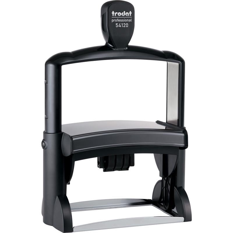 Датер двойной Trodat металлический со свободным полем 116х70 мм шрифт 4 мм Черный (54120)