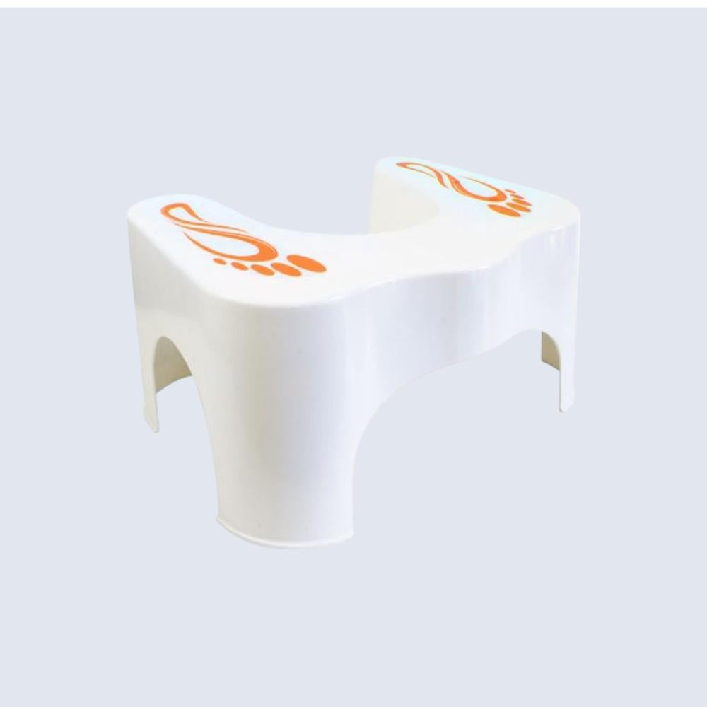 Подставка туалетная для ног Omak Plastik DecoBella 70250 Белый