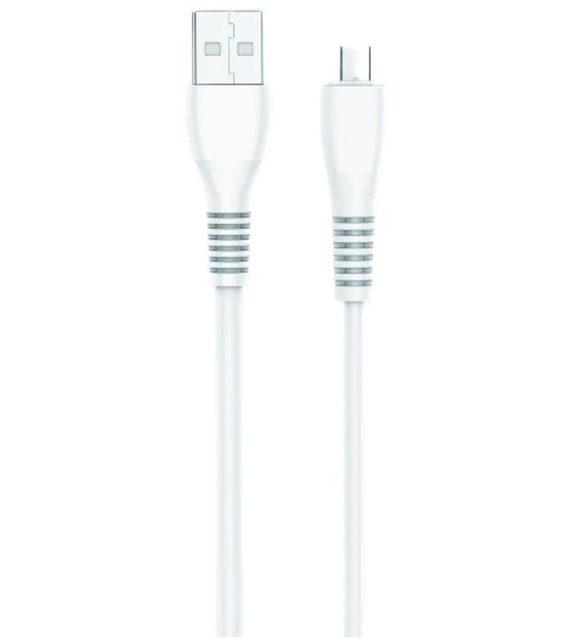 Кабель BIVA C-07 Type-C 1 м TPU Cable White