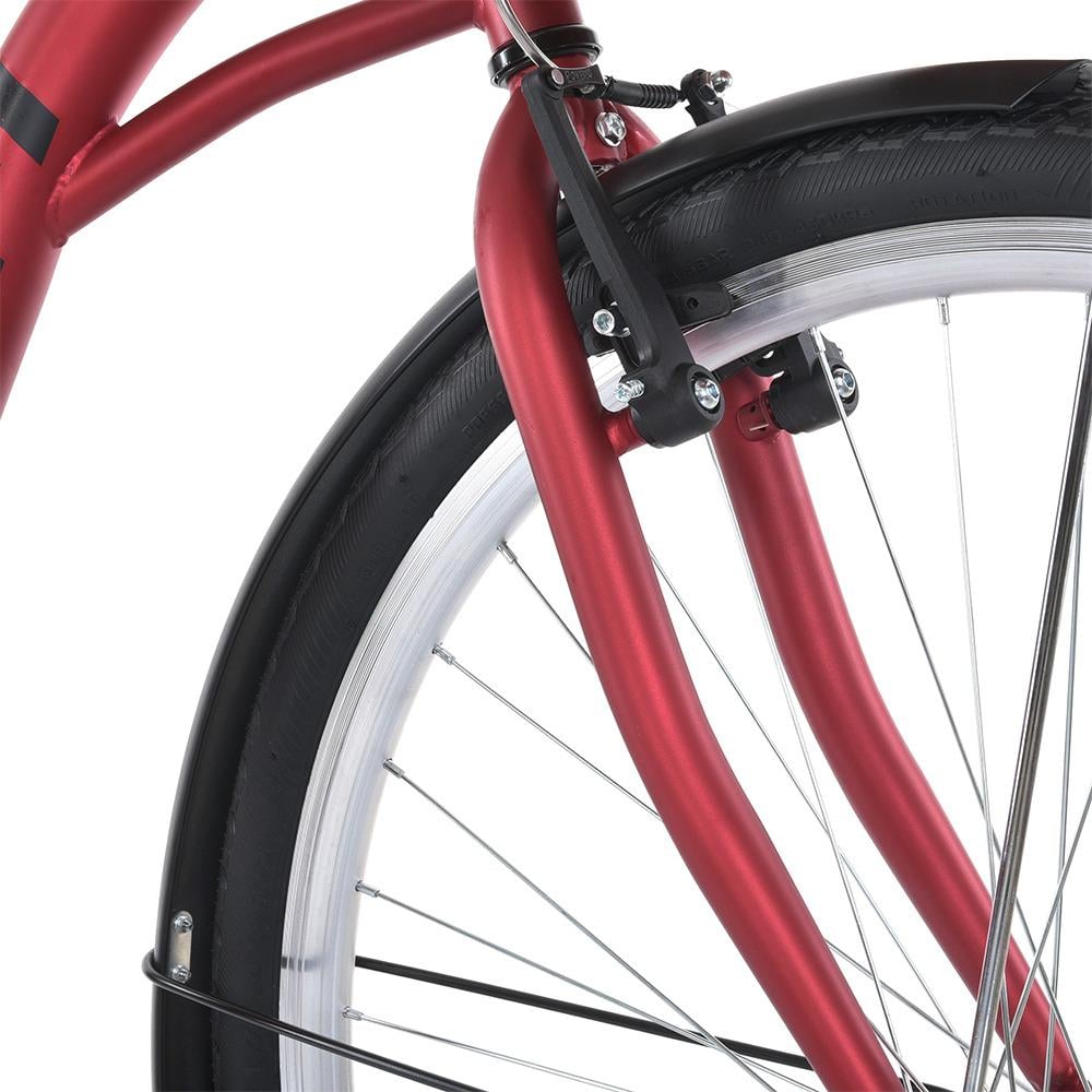 Велосипед с корзиной и багажником Красный (MTB2804-1K) - фото 4