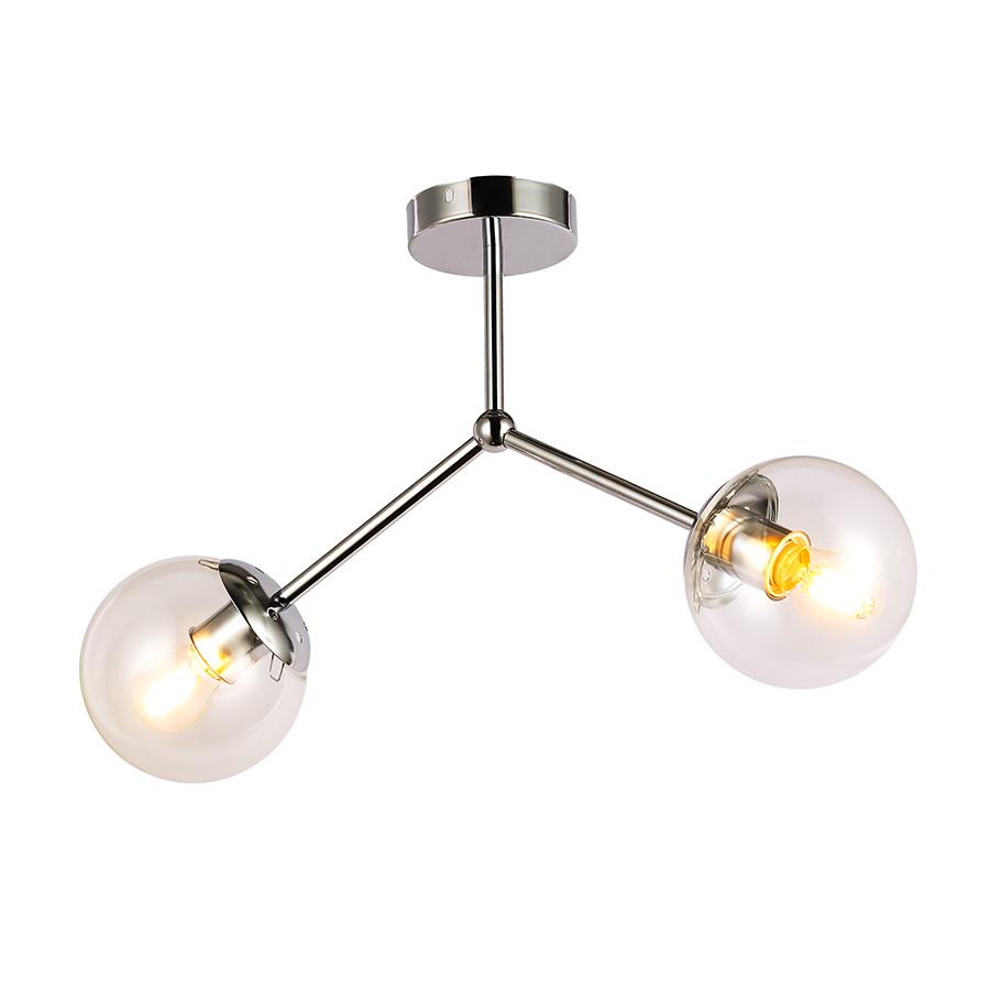 Люстра 7529811-2 CR/CL Хром/Прозорий - фото 2