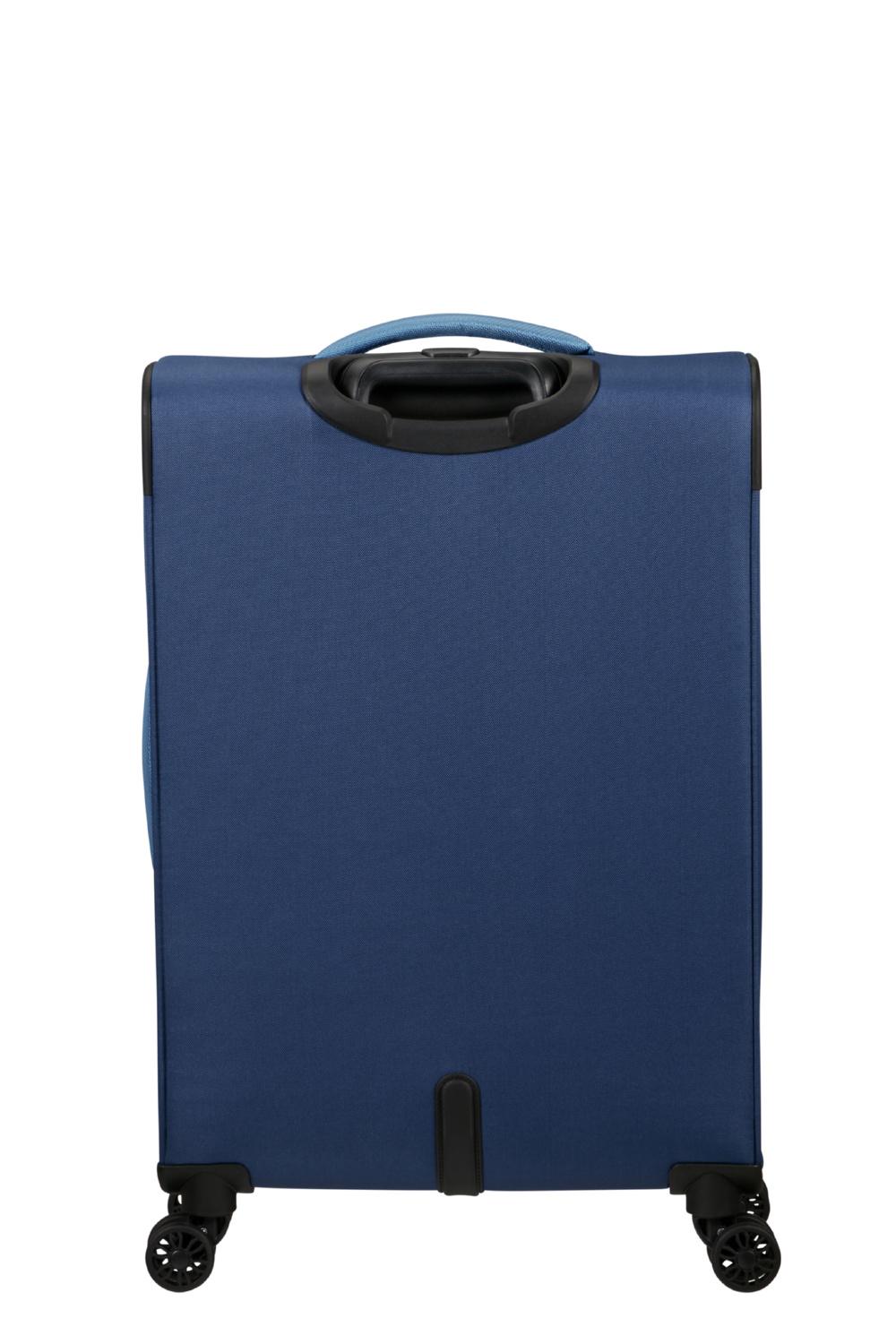 Чемодан American Tourister PULSONIC 68x44x27/30 см Темно-синий (MD6*41002) - фото 2