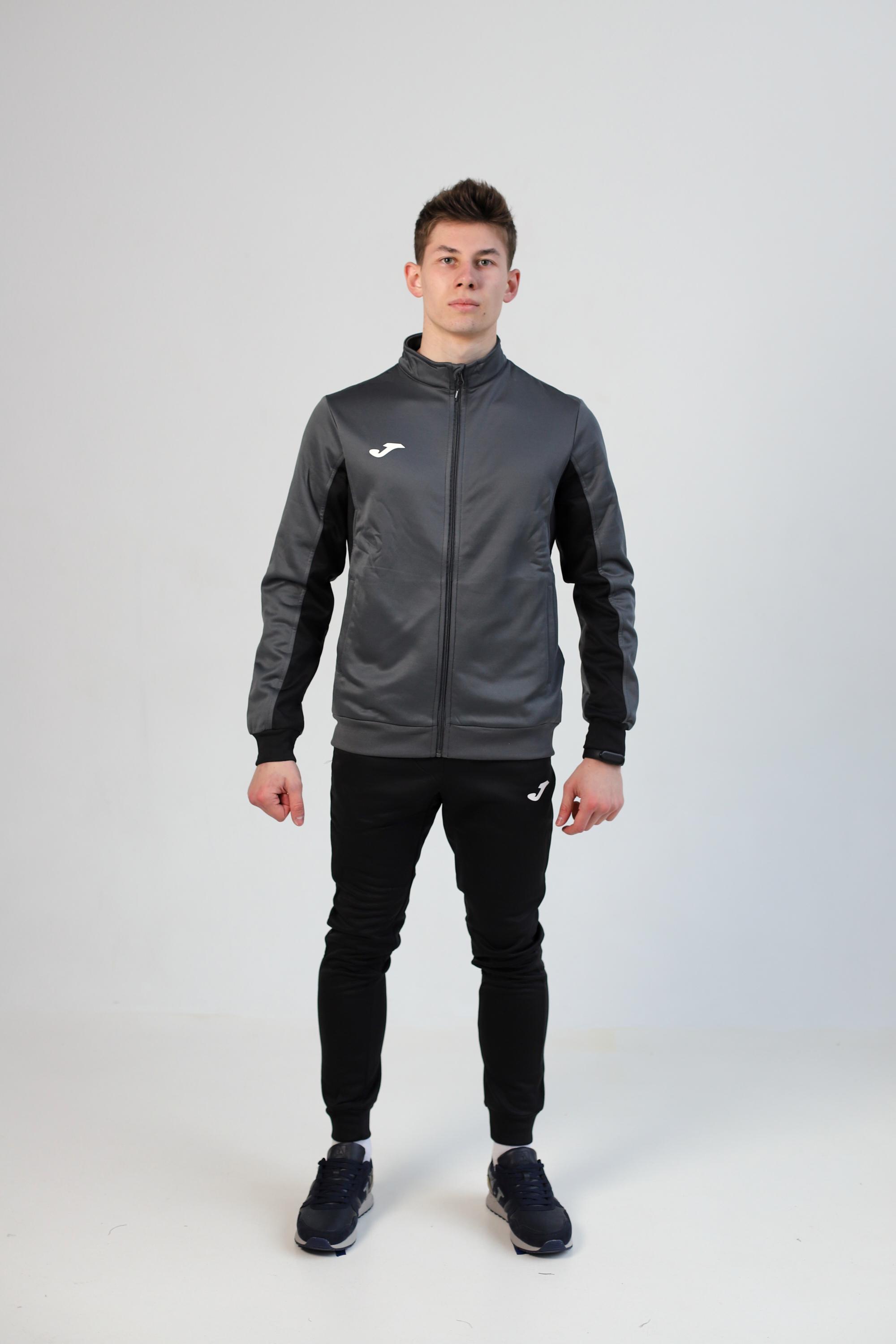 Спортивний костюм Joma 103120.151 Derby Tracksuit M Anthracite Black