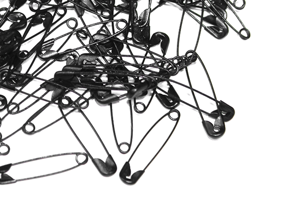 Булавки маленькие 20 мм 10 шт. Черный - фото 3 Булавки маленькие 20 мм 10 шт. Черный - фото 3