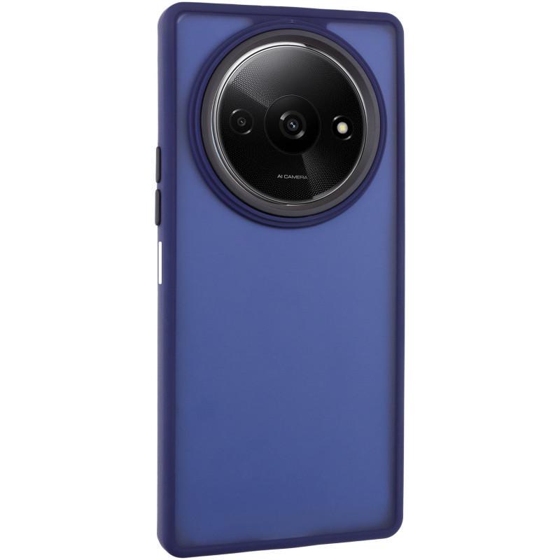 Противоударный Чехол TPU+PC Lyon Frosted для Xiaomi Redmi A3 Navy Blue