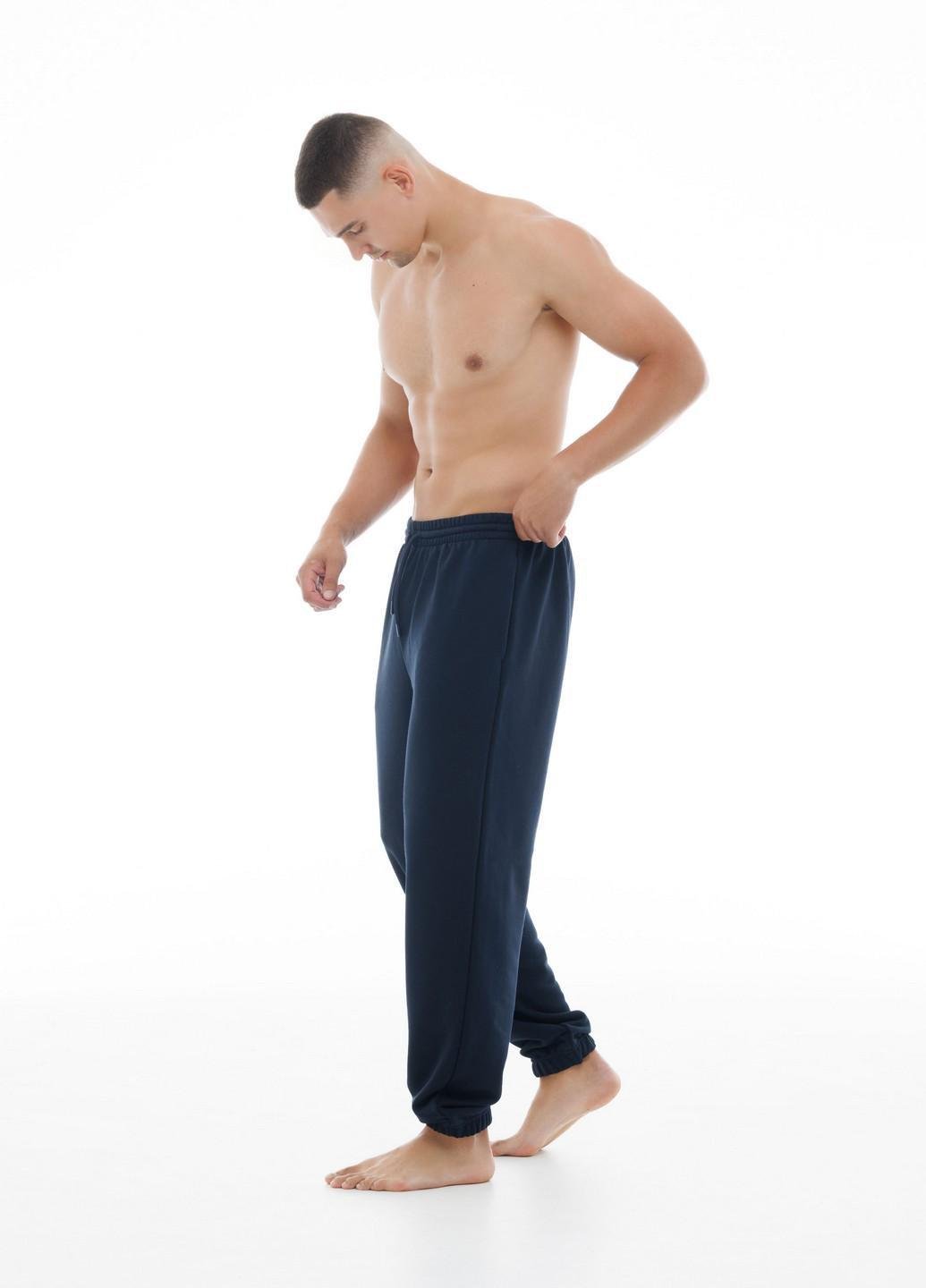 Штаны базовые мужские Наталюкс с карманами трехнитка XL Темно-синий (3715179402441) - фото 3 Штаны базовые мужские Наталюкс с карманами трехнитка XL Темно-синий (3715179402441) - фото 3