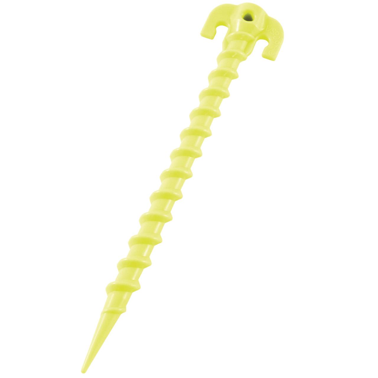 Кілки Outwell Screw Plastic Peg 25 см 6 шт. Luminous Green (650512)