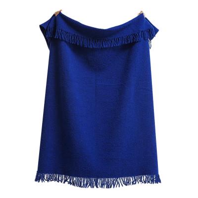 Плед букле 130х200 см Ярко-синий - фото 3 Плед букле 130х200 см Ярко-синий - фото 3