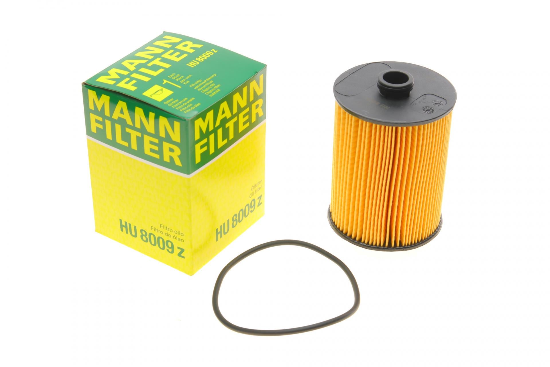 Фильтр масляный Mann-Filter для VW Passat/Touareg 3,6 V6 FSI 10- (HU 8009 Z)