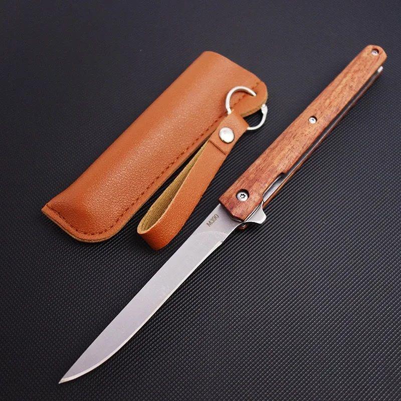 Нож складной Aiboduo 2-413 с деревянной ручкой (17450) - фото 2 Нож складной Aiboduo 2-413 с деревянной ручкой (17450) - фото 2