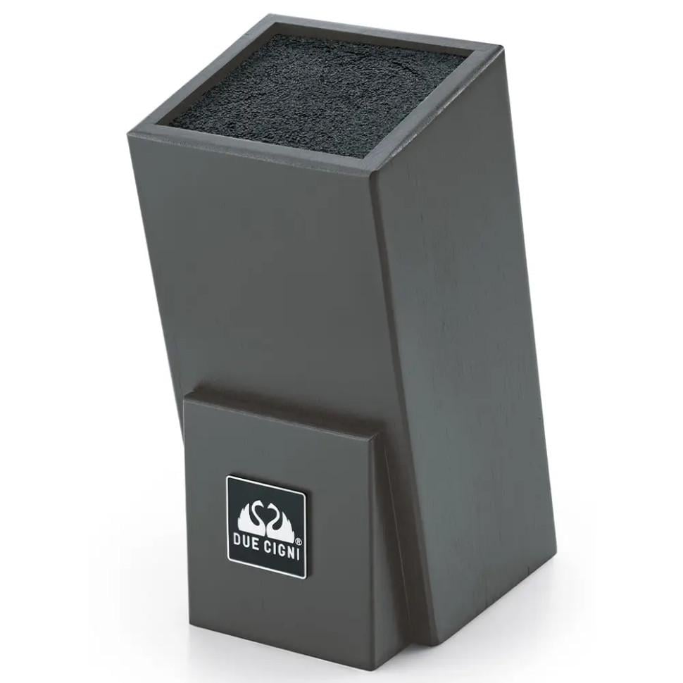 Підставка для ножів універсальна Due Cigni Wooden Сірий (90410) - фото 1 Підставка для ножів універсальна Due Cigni Wooden Сірий (90410) - фото 1