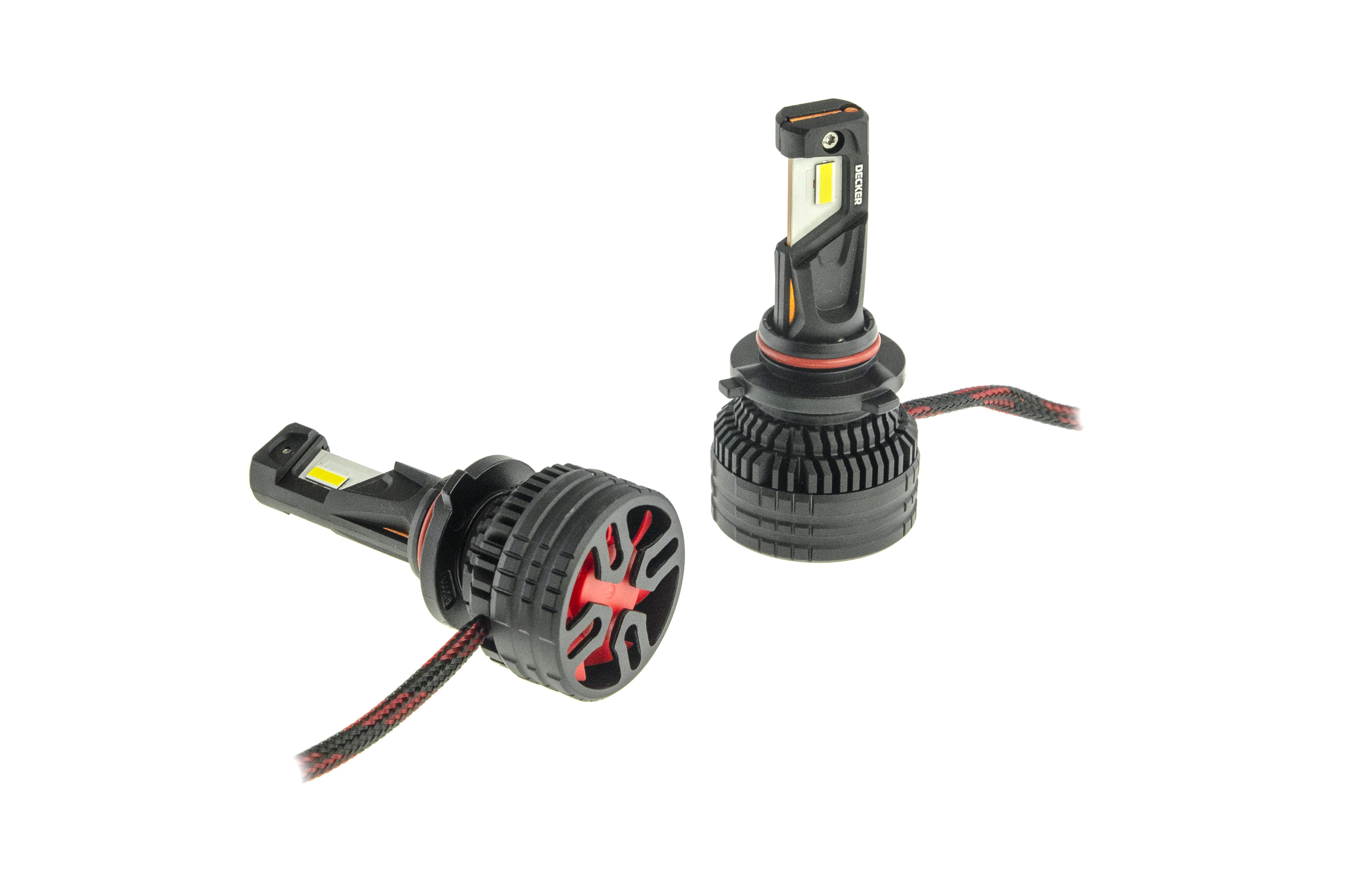 Автомобильные светодиодные лампы Decker HB3 LED PL-08 5000K 65 W 13000 Lm 12 V 2 шт. (34341592)