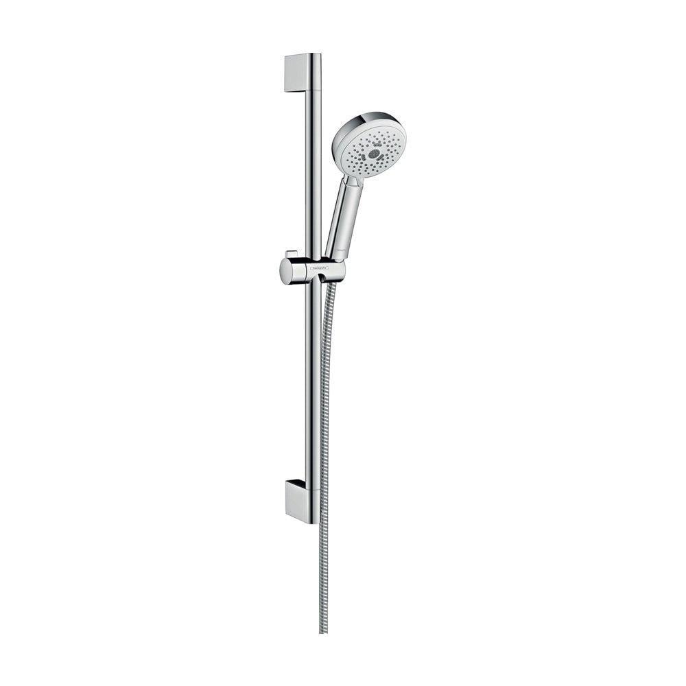 Душевой набор Hansgrohe Crometta 100 Multi Белый/Хром (26650400) - фото 1 Душевой набор Hansgrohe Crometta 100 Multi Белый/Хром (26650400) - фото 1