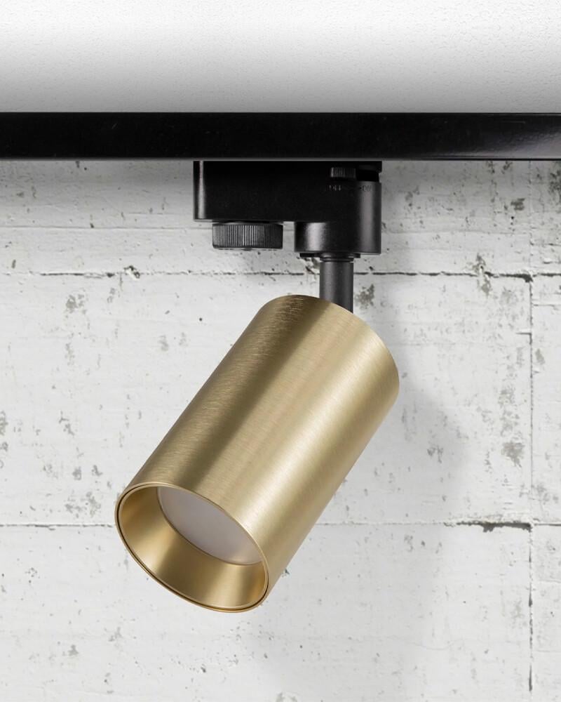 Трековий світильник Polux 327628 Maribel GU10 1x10W IP20 Золотий - фото 2 Трековий світильник Polux 327628 Maribel GU10 1x10W IP20 Золотий - фото 2