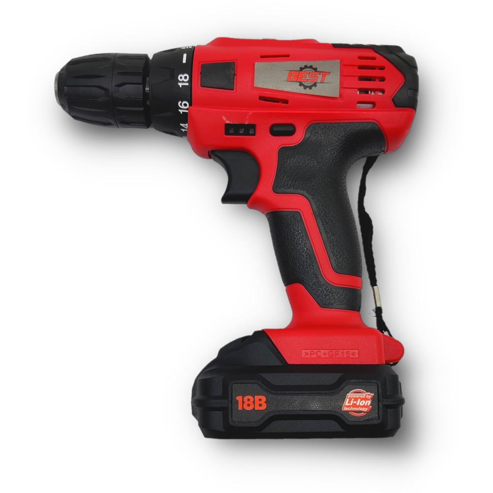 Шуруповерт акумуляторний BEST ДА-18 Li (30147)