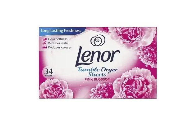 Салфетки ароматизированные Lenor Pink Blossom для сушки белья 34 шт. (22629735)