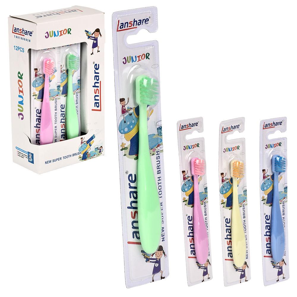 Зубная детская щетка 12 шт. 13 см (R100636)