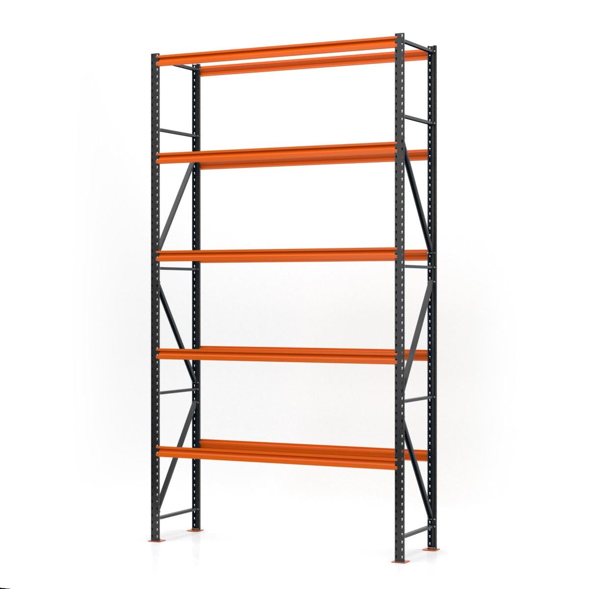Каркас стеллажа PIN Special окрашенный металлический 3000х2270х600 мм 5 полок
