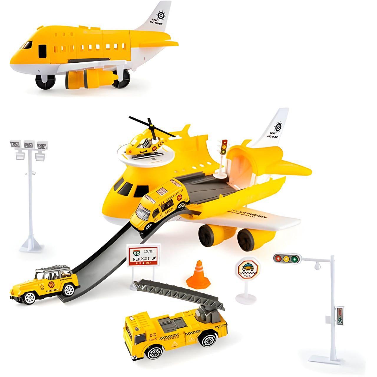 Парковка Y 2132 с эффектами игрушечный гараж