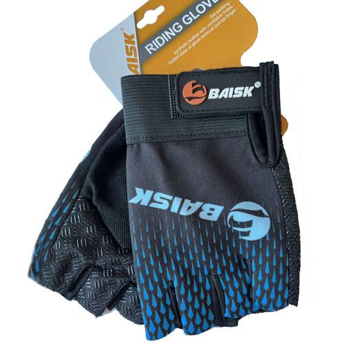 Велоперчатки BAISK BSK-001/GLOVE-1 one size Голубой (22765555)