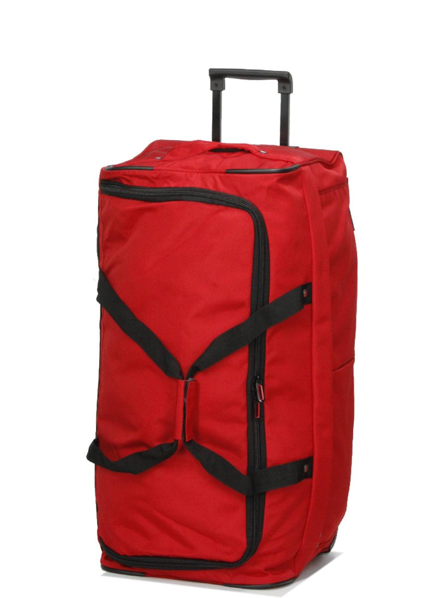 Дорожная сумка на колесах мини Snowball 32142 полиэстер XS Красный