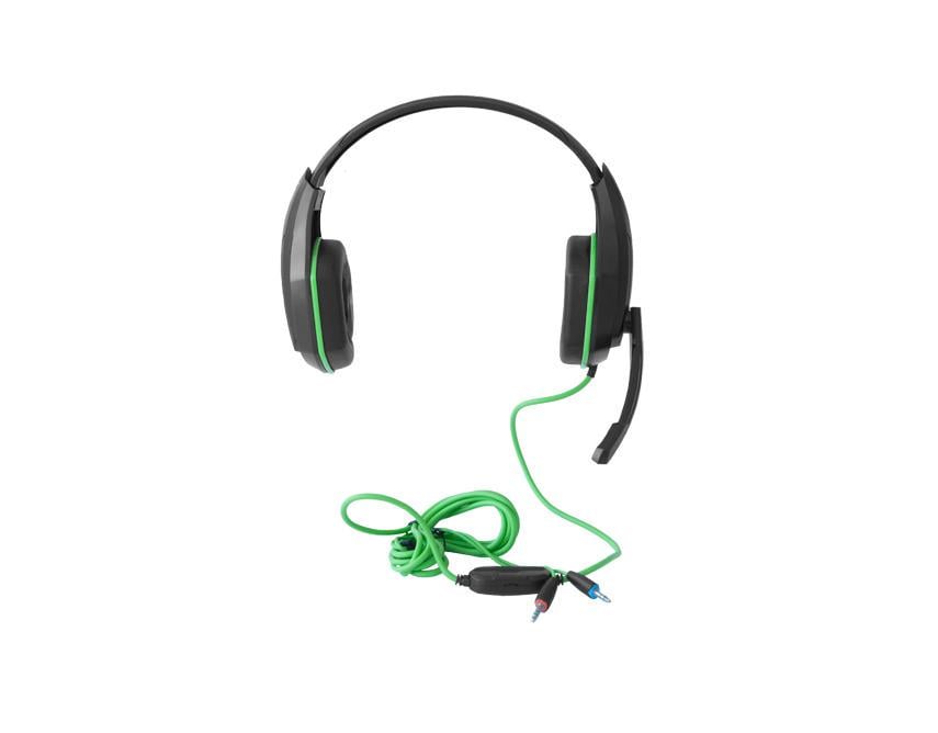 Гарнитура Gemix W-330 Gaming Черный/Зеленый (126288)
