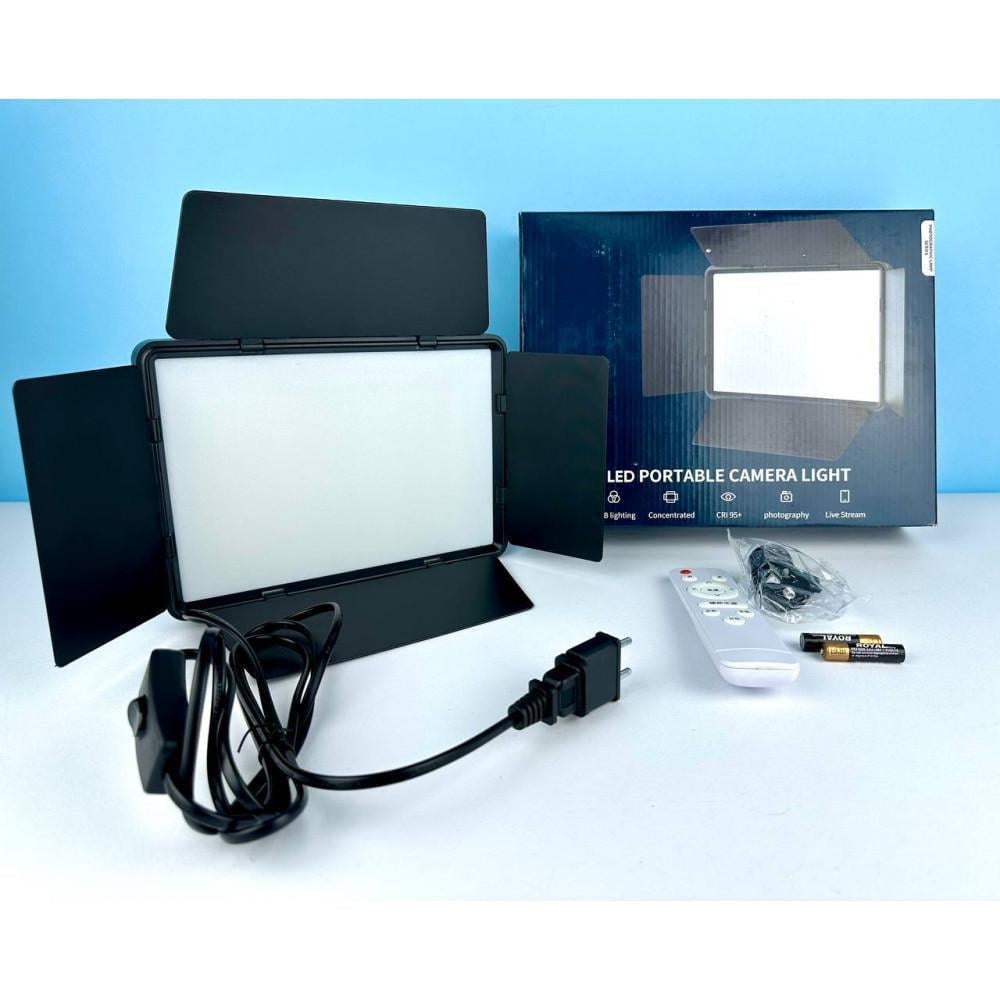 Лампа для фотостудии LED Portable Camera light Ra95+ 85W 16x23 см (34630051)