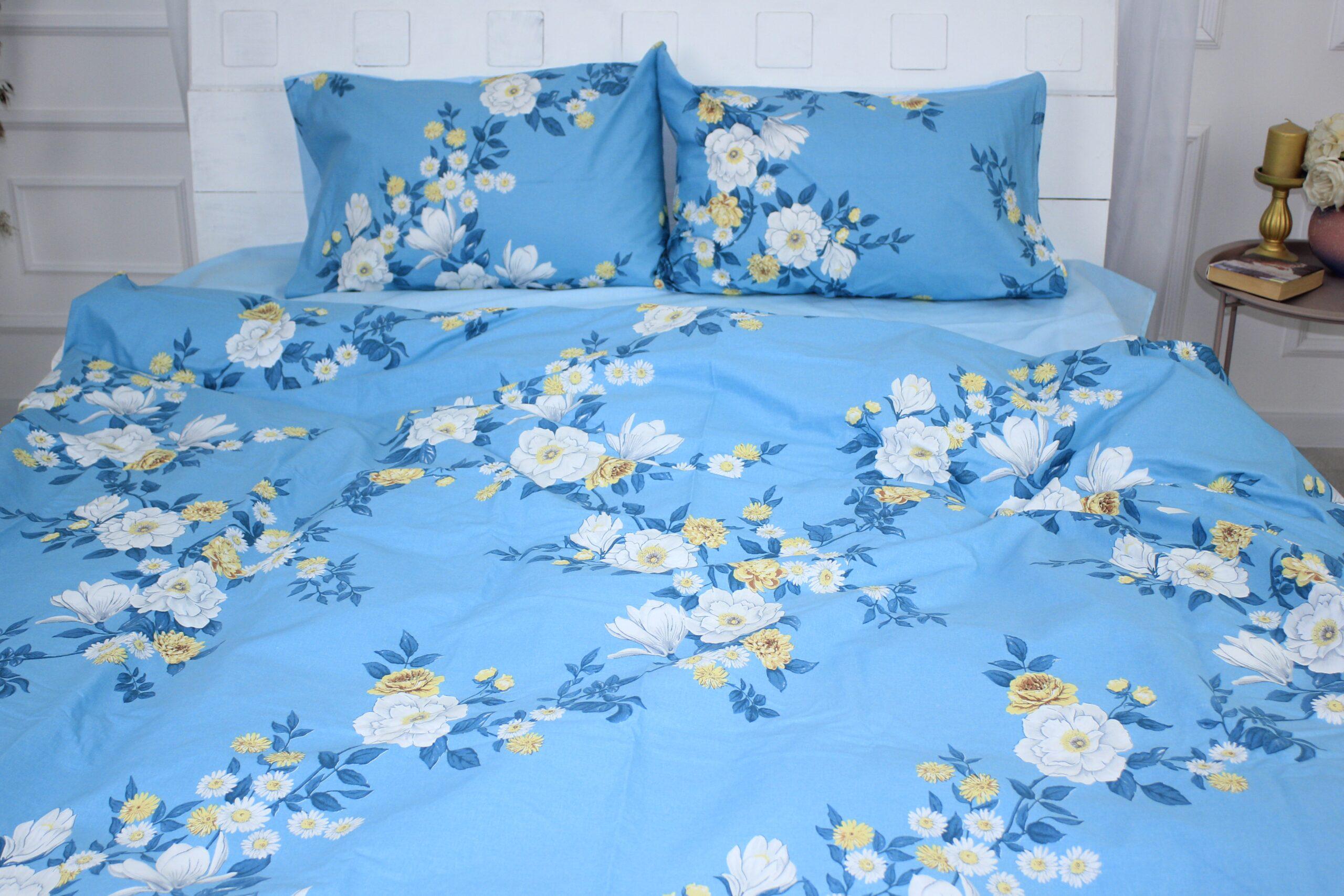 Комплект постельного белья MirSon 17-0563 Sindy полуторный евро с 2-я пододеяльниками 160x220 см (2200003943146)