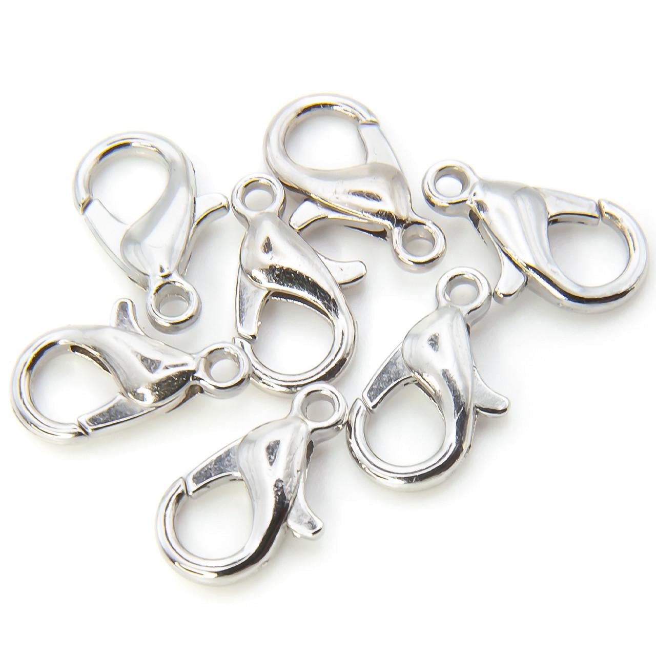 Карабин 16 мм в уп. 25 шт. Серебристый (ЗК0016к00)