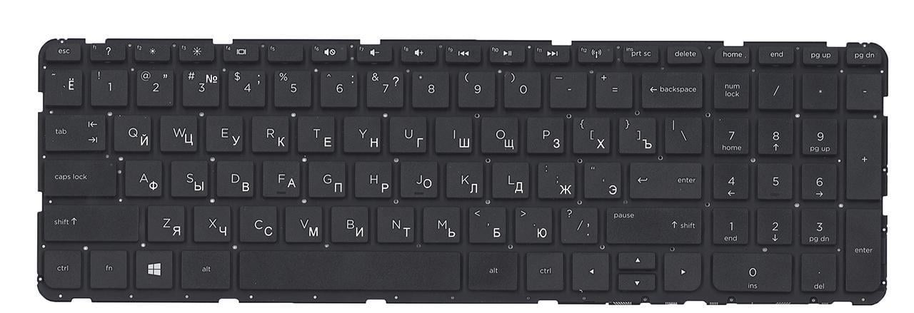 Клавіатура для ноутбука HP Pavilion 17Z-E000 матова (720670-251)
