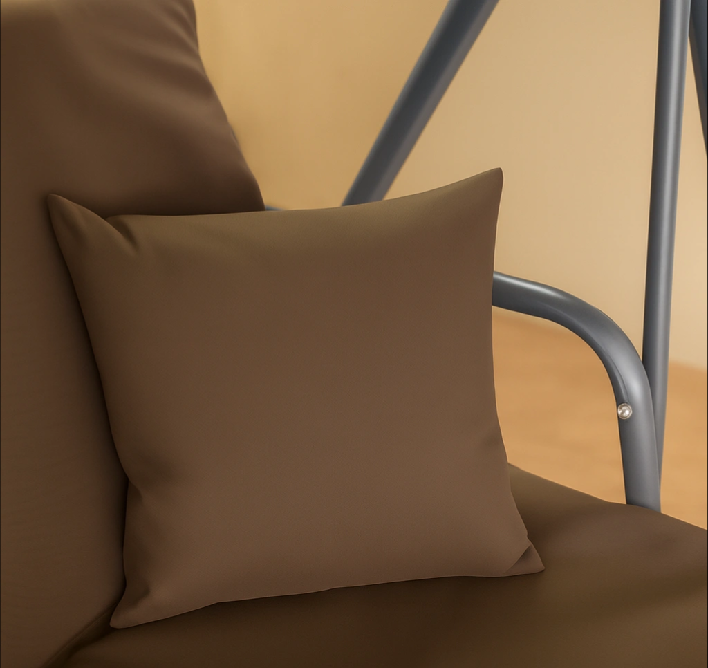 Гойдалка LEOBRO з подушками 176х114х168 см Коричневий (LBSW3-D3-BRN) - фото 3