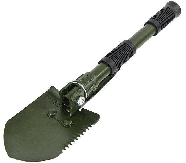 Лопата саперная складная Mil-Tec Mini с чехлом Olive (15525000)
