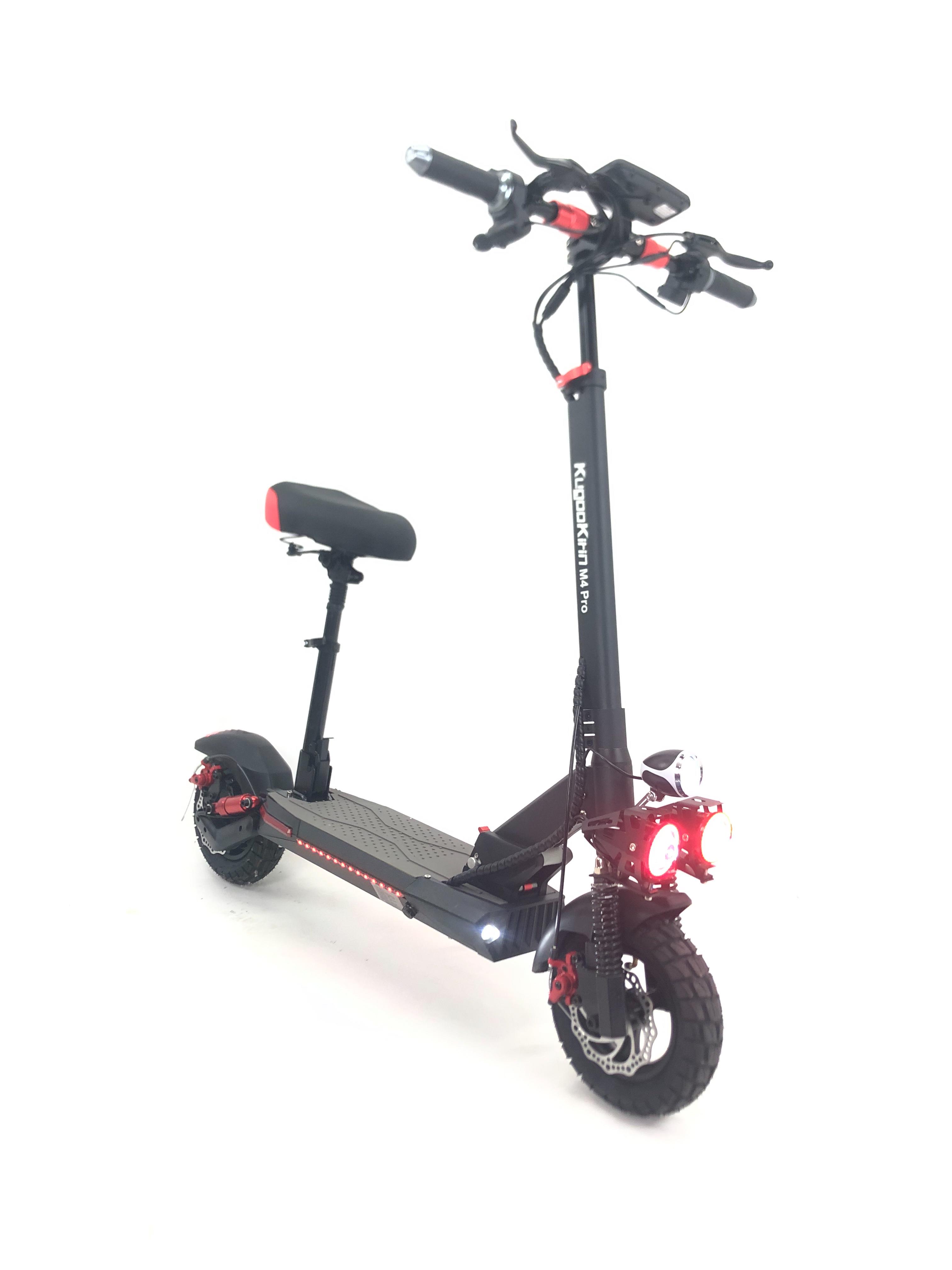 Электросамокат с сиденьем KugooKirin M4 PRO Exclusive 2000W 48V 21Ah