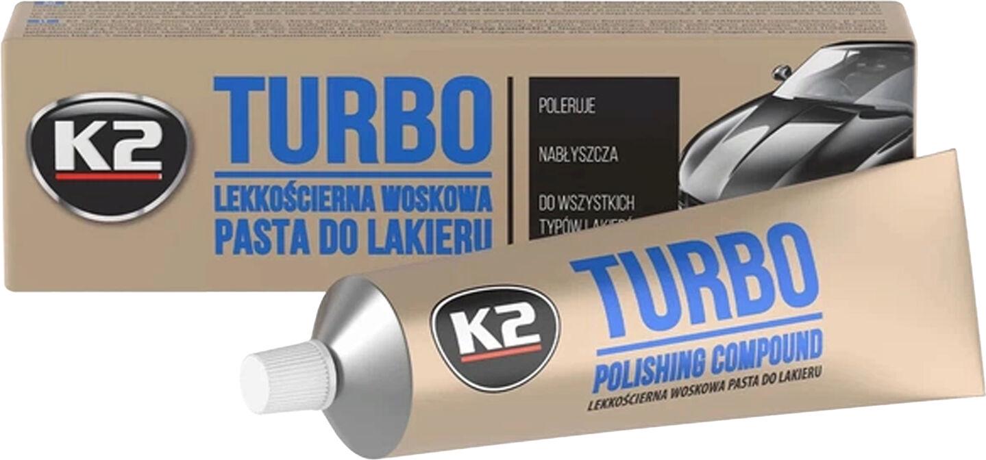 Паста для полировки кузова K2 Turbo Tempo 120 г (EK0011/EK0010)