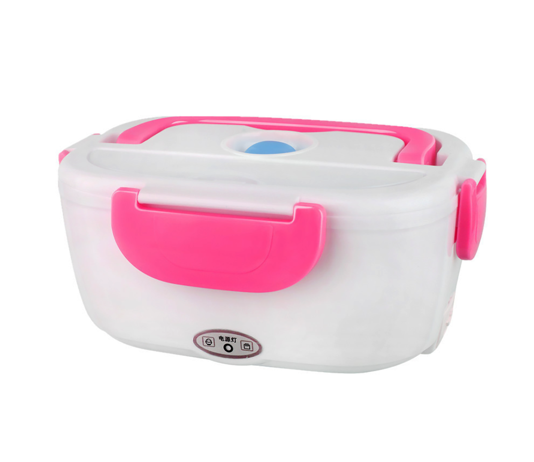 Автомобильный ланч-бокс SUNROZ Electronic Lunchbox 12 В контейнер для еды с подогревом Белый-Розовый (SUN5600)