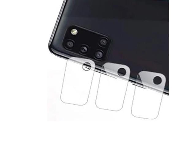 Противоударная гидрогелевая пленка Hydrogel Film для Samsung Galaxy A31 на камеру 3 шт, Transparent