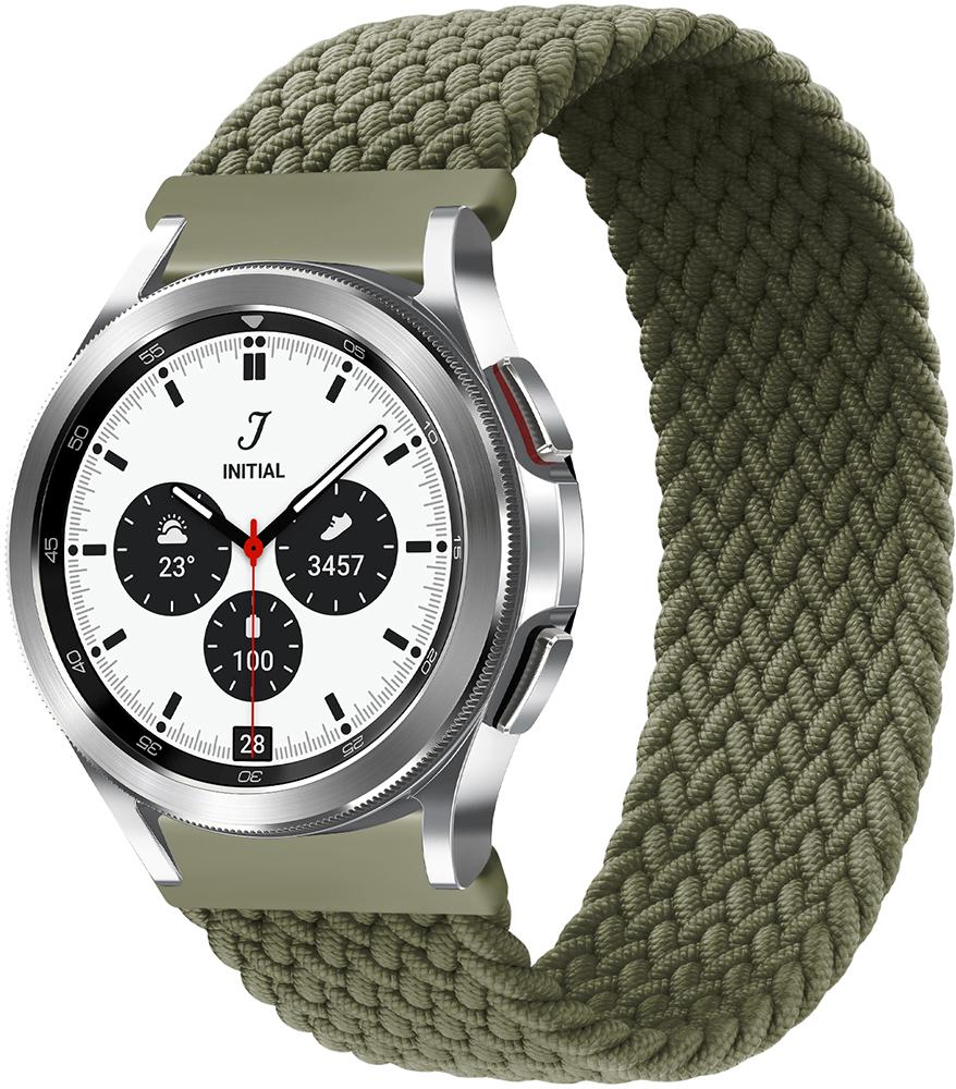 Ремешок Solo Loop для Galaxy Watch 4 Classic 42 мм (145 мм) Khaki (23496-17)