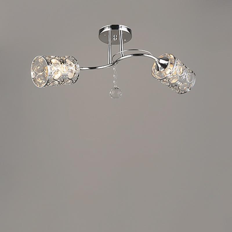 Люстра потолочная Light House SRS-16168/2 на две лампы Хром