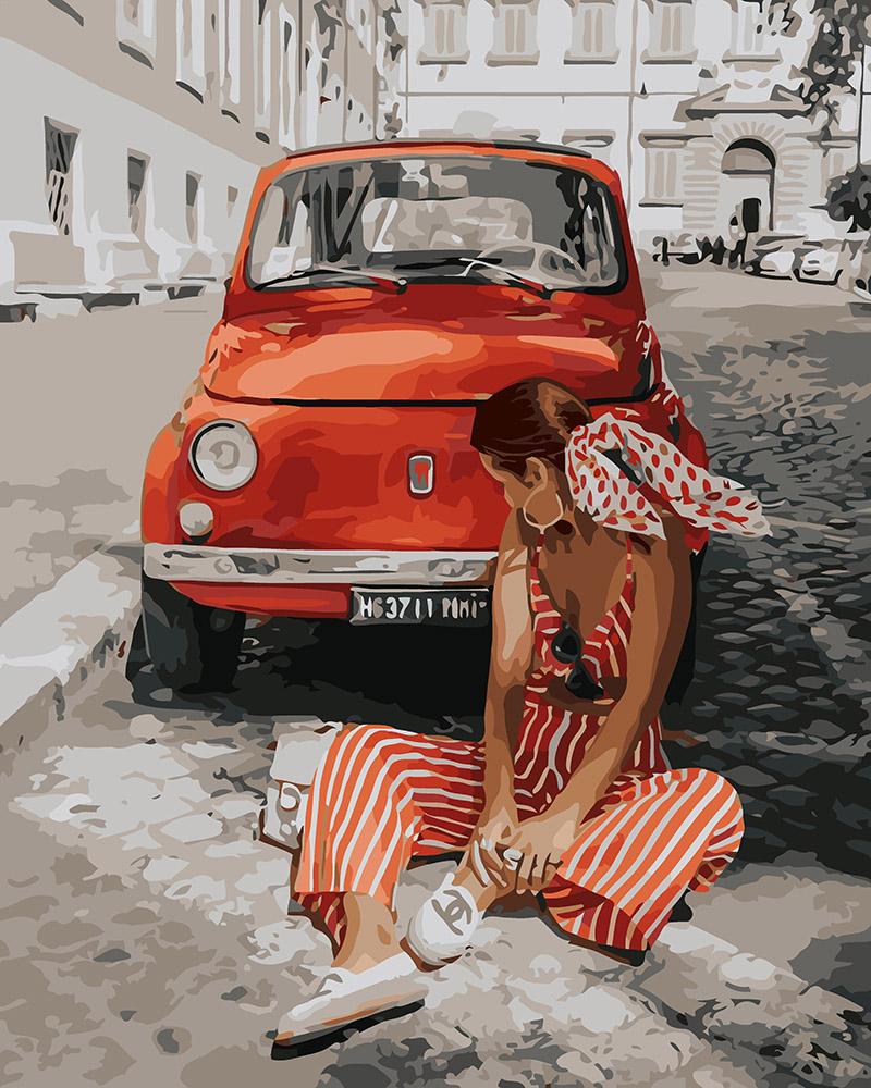 Картина по номерам Идейка "Путишествие Европой" 40х50 см (KH4715)