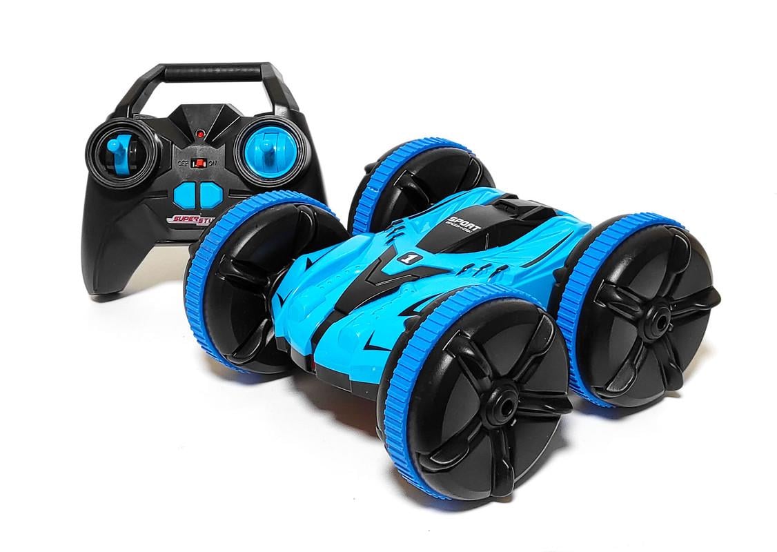 Машинка перевертыш Super Walker 20 см Синий