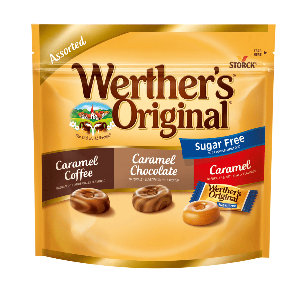 Конфеты Werther's Original Hard Sugar Free Assorted Flavors 218 г (2811410747)