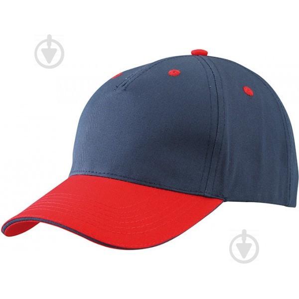 Бейсболка Myrtle Beach Темно-Синий / Красный (MB6526MNRNU)