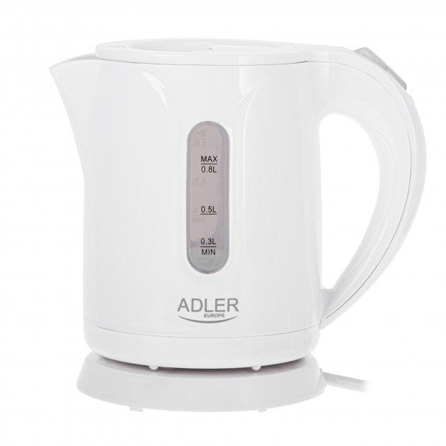 Чайник електричний Adler AD 1371 White (03278)