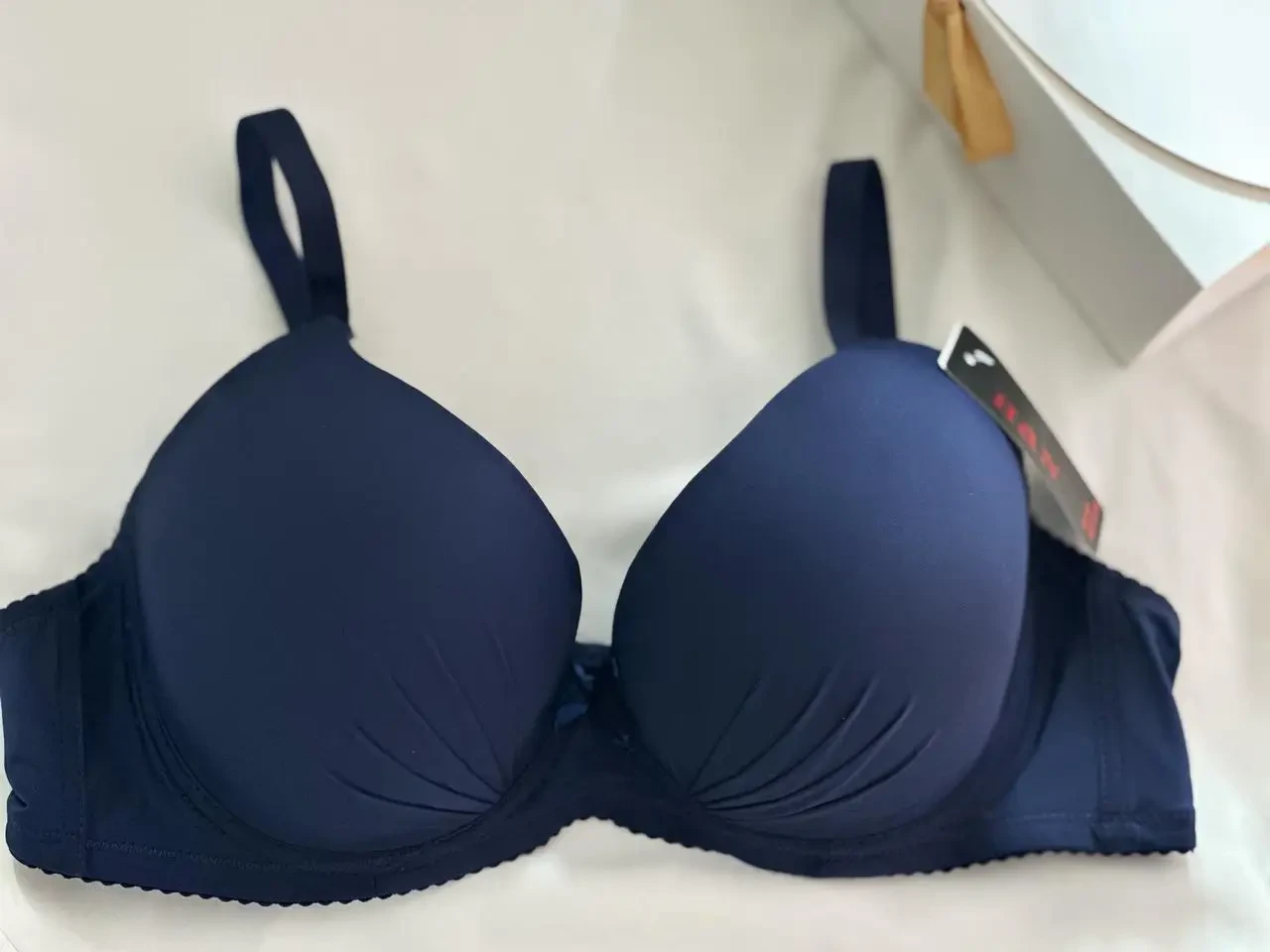 Бюстгальтер HAN на косточках без Push-Up 85D Синий (8780)